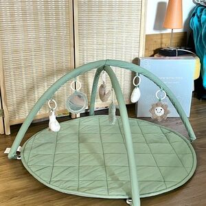 Green (mint, sage, teal) Baby Play Gym